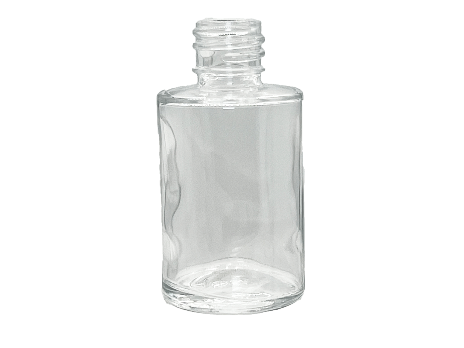 100 cc 18-415 Clear Glass Cylinder Round - Bay Area Bottles